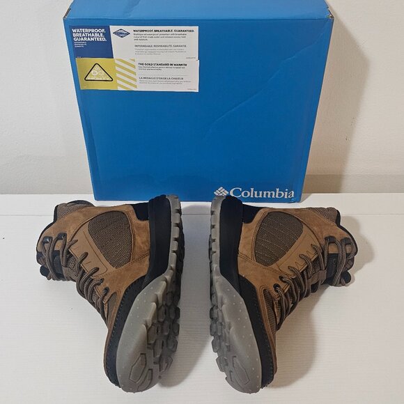 Columbia Portlander Omni-Heat Infinity Boot /Dark Brown, Spice/ Men\'s Size 8 main image 6